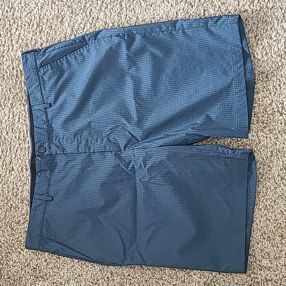 Greg Norman Collection Navy Houndstooth Trousers - Picture 1 of 9
